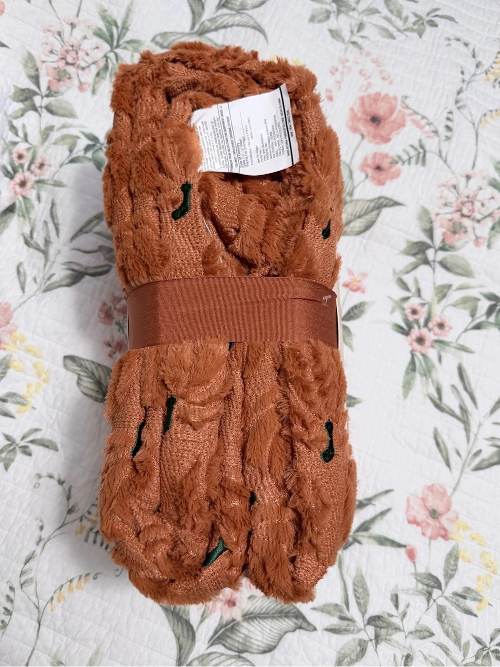 Viral Costco TikTok Orange Pumpkin Halloween Throw Blanket